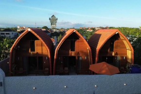 Murna Villa 2, a modern Balinese wooden house with 360 GWK view